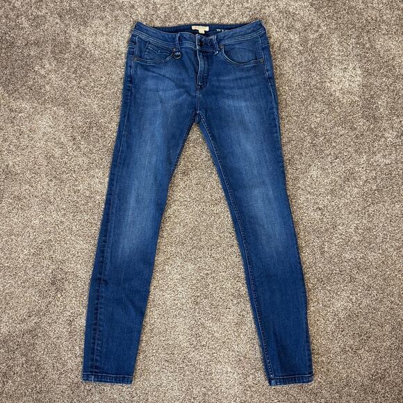 BURBERRY Brit Women's Size 29 Westbourne Skinny Ankle Jeans Medium/Dark Wash - Picture 1 of 15